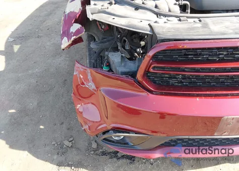 2017 Dodge Durango Gt Awd z USA, uszkodzony, nr VIN 1C4RDJDG1HC817528